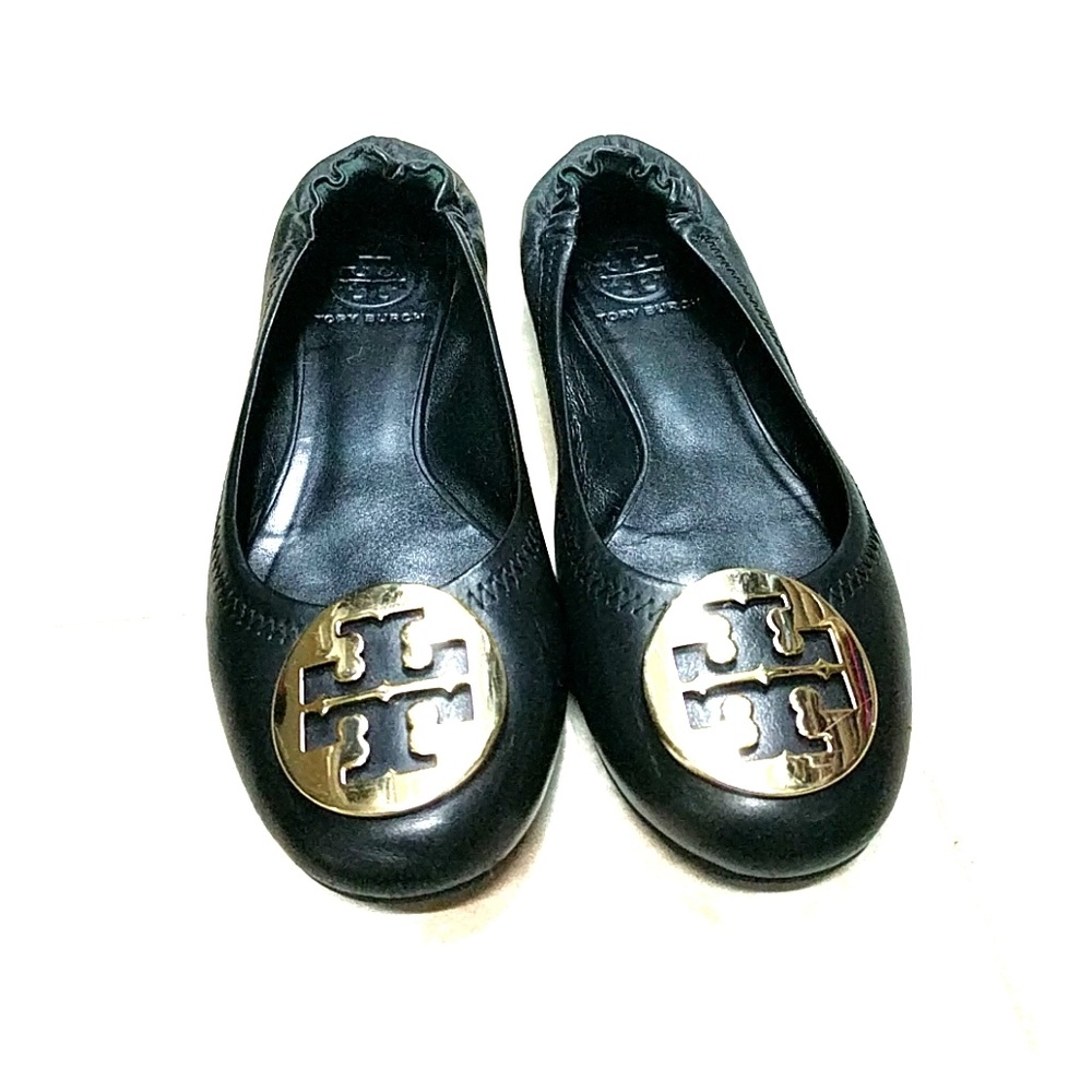 Tory burch black Reva flats size 6